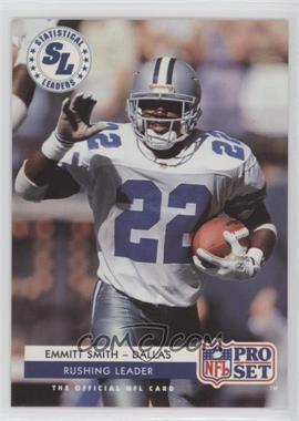 1992 Pro Set - [Base] #7 - Statistical Leaders - Emmitt Smith