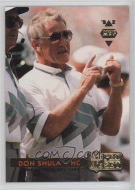 1992 Pro Set - Gold MVP's #MVP15 - Don Shula