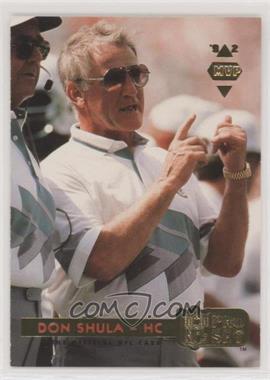 1992 Pro Set - Gold MVP's #MVP15 - Don Shula