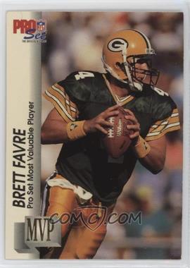 1992 Pro Set - Gold MVP's #MVP20 - Brett Favre