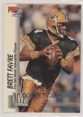 1992 Pro Set - Gold MVP's #MVP20 - Brett Favre