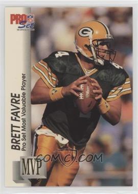 1992 Pro Set - Gold MVP's #MVP20 - Brett Favre