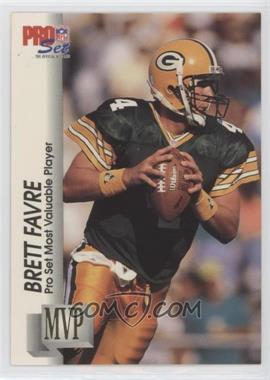 1992 Pro Set - Gold MVP's #MVP20 - Brett Favre