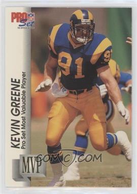1992 Pro Set - Gold MVP's #MVP21 - Kevin Greene
