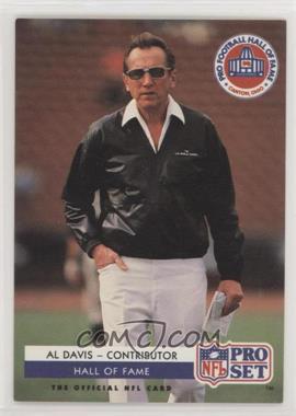 1992 Pro Set - Pro Football Hall of Fame Inductees #SC2 - Al Davis