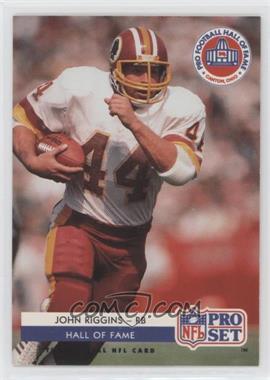 1992 Pro Set - Pro Football Hall of Fame Inductees #SC4 - John Riggins