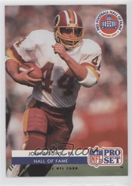 1992 Pro Set - Pro Football Hall of Fame Inductees #SC4 - John Riggins