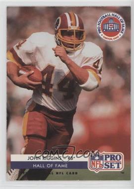 1992 Pro Set - Pro Football Hall of Fame Inductees #SC4 - John Riggins