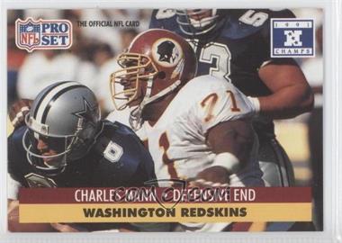 1992 Pro Set NFL Experience - [Base] #680 - Charles Mann