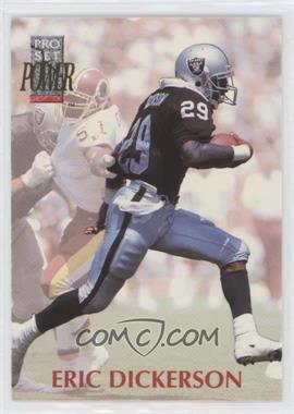 1992 Pro Set Power - [Base] #129 - Eric Dickerson