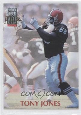 1992 Pro Set Power - [Base] #166 - Tony E. Jones