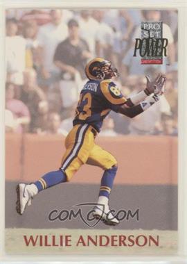 1992 Pro Set Power - [Base] #282 - Willie "Flipper" Anderson