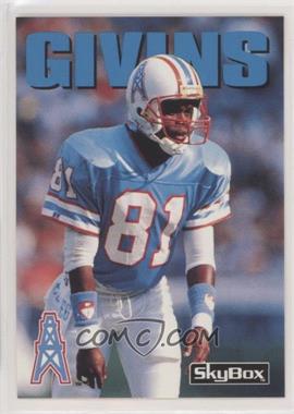 1992 Skybox Impact - [Base] #165 - Ernest Givins