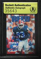 Andre Reed [BAS Beckett Auth Sticker]