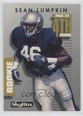 1992 Skybox Primetime - [Base] #002.2 - Sean Lumpkin