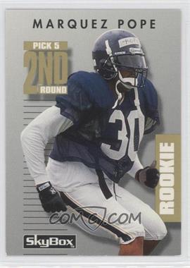 1992 Skybox Primetime - [Base] #047 - Marquez Pope