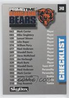 Checklist - Chicago Bears, Cincinnati Bengals