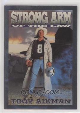 1992 Skybox Primetime - Metallic #M14 - Troy Aikman