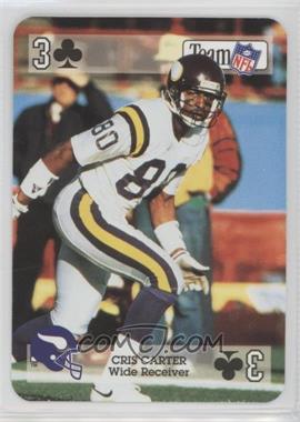 1992 Sport Decks Team NFL Star Cards Playing Cards - [Base] #3C - Cris Carter