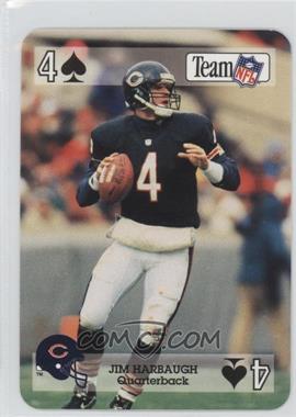 1992 Sport Decks Team NFL Star Cards Playing Cards - [Base] #4S - Jim Harbaugh