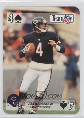 1992 Sport Decks Team NFL Star Cards Playing Cards - [Base] #4S - Jim Harbaugh
