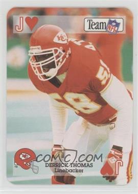 1992 Sport Decks Team NFL Star Cards Playing Cards - [Base] #JH - Derrick Thomas