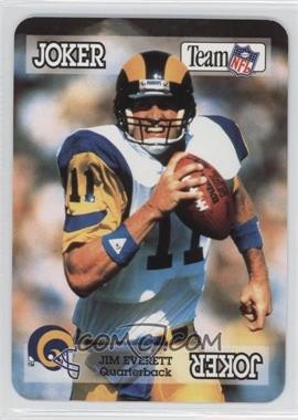 1992 Sport Decks Team NFL Star Cards Playing Cards - [Base] #JOKE.1 - Jim Everett