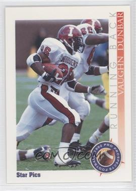 1992 Star Pics - [Base] - Autographs #26 - Vaughn Dunbar