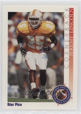1992 Star Pics - [Base] - Autographs #72 - Jeremy Lincoln [EX to NM]