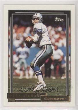 1992 Topps - [Base] - Gold #744 - Troy Aikman