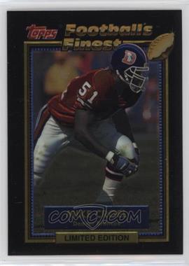 1992 Topps Football's Finest - [Base] #5 - Mike Croel [Poor to Fair]