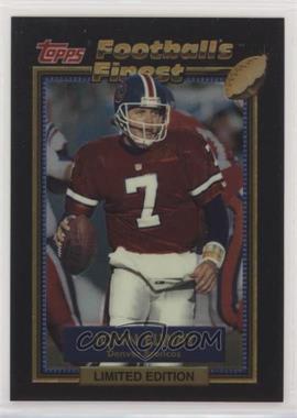 1992 Topps Football's Finest - [Base] #6 - John Elway [EX to NM]