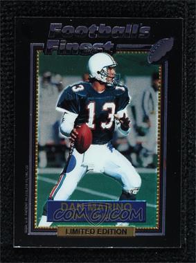 1992 Topps Football's Finest - Promotional Samples #_DAMA - Dan Marino