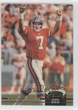 1992 Topps Stadium Club - [Base] #110 - John Elway