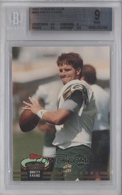 1992 Topps Stadium Club - [Base] #683 - Brett Favre [BGS 9 MINT]