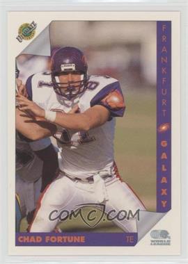 1992 Ultimate World League of American Football - [Base] #46 - Chad Fortune [EX to NM]