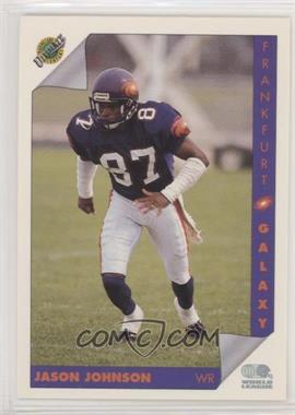 1992 Ultimate World League of American Football - [Base] #48 - Jason Johnson