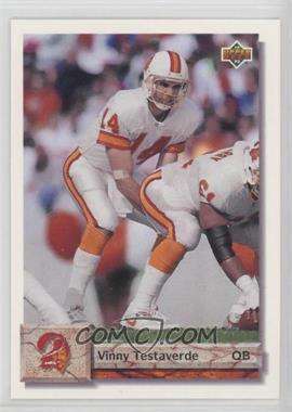 1992 Upper Deck - [Base] #147 - Vinny Testaverde