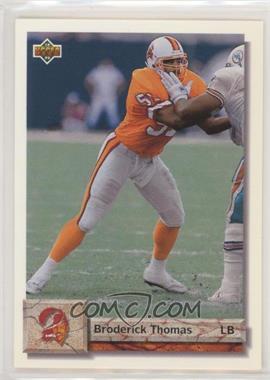 1992 Upper Deck - [Base] #168 - Broderick Thomas [EX to NM]