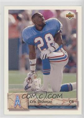 1992 Upper Deck - [Base] #238 - Cris Dishman [EX to NM]