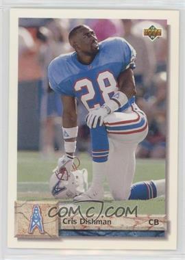 1992 Upper Deck - [Base] #238 - Cris Dishman [EX to NM]