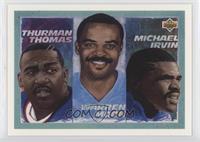 Thurman Thomas, Warren Moon, Michael Irvin