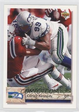 1992 Upper Deck - [Base] #495 - Cortez Kennedy