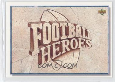 1992 Upper Deck - Football Heroes Dan Marino #_NoN - Dan Marino Header card