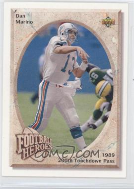 1992 Upper Deck - Football Heroes Dan Marino #33 - Dan Marino