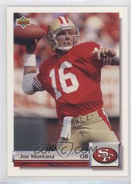 1992 Upper Deck Gold - [Base] #G36 - Joe Montana