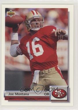 1992 Upper Deck Gold - [Base] #G36 - Joe Montana