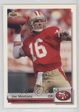 1992 Upper Deck Gold - [Base] #G36 - Joe Montana