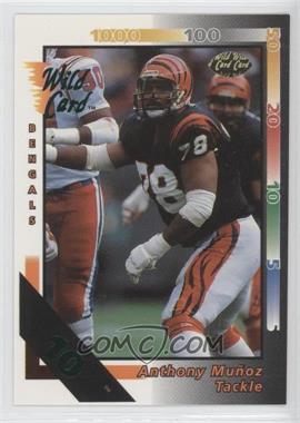 1992 Wild Card - [Base] - 10 Stripe #194 - Anthony Munoz