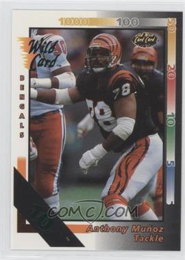 1992 Wild Card - [Base] - 10 Stripe #194 - Anthony Munoz